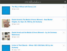Tablet Screenshot of civilwarscholars.com
